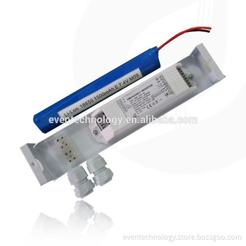 18650 7.4v 5200mah rechargeable emergency led light batteries with invertor for 18W LED Tube